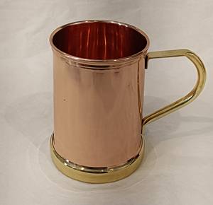 Tasse à bière en cuivre personnalisée la plus vendue tasse à mule de Moscou en cuivre tasse antibactérienne avec un koi de bonne qualité - Product Image 1