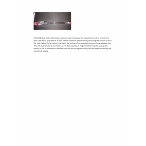 Cream Butyrometer Concentration Meter for Accurate Cream <b>Analysis</b> - Product Image 4