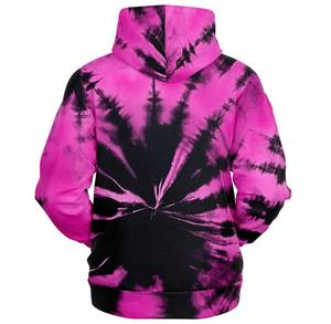 Poliéster/algodón Fleece Acid Wash Front Logo Pullover Hoodie Hombres Color sólido Mezclado Secado rápido Transpirable 300g - Product Image 1