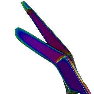 Ciseaux chirurgicaux à bandage de style unique, ciseaux traumatiques, ensemble d'instruments, manuel, certifié CE pour les paramédicaux - Product Image 4