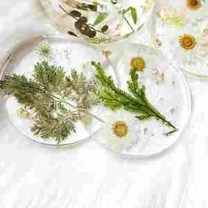 Venta caliente con precio razonable Posavasos artesanales Resina Diseño personalizado Resina de madera de nogal Fabricación India - Product Image 2