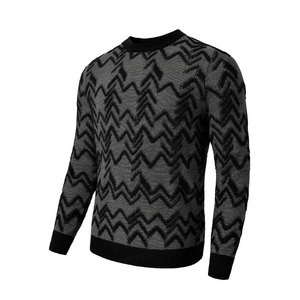 Pull hommes vêtements hommes chandails couleur Pure décontracté tricot chemise automne laine pull hommes de haute qualité - Product Image 1