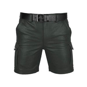 Best Online Trendy Sale Customized <b>Men</b> <b>Leather</b> <b>Shorts</b> Eco Friendly Top Pick <b>Men</b> <b>Leather</b> <b>Shorts</b> - Product Image 1