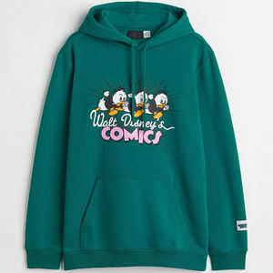 Sweat-shirts surdimensionnés Streetwear à logo personnalisé pour hommes, sweats à capuche épais et teints dans des tons unis, nouveauté, vêtements d'hiver pour l'automne - Product Image 2