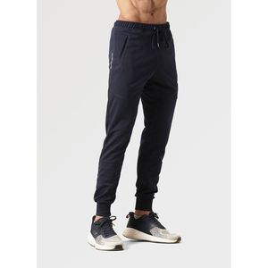Navy Essential <b>Joggers</b> for Men-Loose Fit French Terry Cargo <b>Trousers</b> with Zippers Custom Logo Straight Pattern Available XL 6XL - Product Image 4