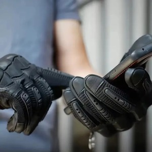 ถุงมือมอเตอร์ไซด์สำหรับผู้ชายและผู้หญิงวัสดุหนังสำหรับแข่งมอเตอร์ไซค์ผลิตตามสั่งโลโก้/ดีไซน์แบบประหยัด - Product Image 6