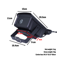 IP65 étanche Aurora Laser effet lumière 5 W RVB couleur vague d'eau lumière de scène pour jardin parc d'attractions