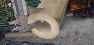 Tubes de poteaux en bambou fendus Matériau anti UV pour la fabrication de meubles de clôture ou à des fins agricoles de haute qualité - Product Image 2