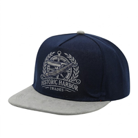 Gorra de Béisbol Estilo Hip-Hop, Fabricada en Vietnam, con Logotipo Personalizado Bordado, 6 Paneles, Visera Plana, Cierre a Presión, Gorras Deportivas