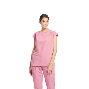 Tenues médicales de qualité supérieure pour médecins et infirmières, ensembles de blouses médicales pour femmes, 100% coton, écologiques, respirantes, confortables, pour l'hôpital - Product Image 3
