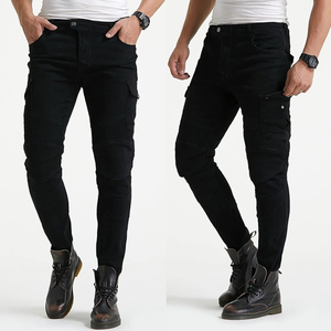 Pantalon cargo décontracté pour homme, logo personnalisé, 100% coton, style léger, tenue très vendue, design uni, pantalon cargo - Product Image 4
