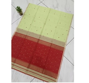Elegant Small Border Diamond Buti Maheshwari <b>Saree</b> Soft Cotton Silk Woven Festival Party Wear <b>Saree</b> - Product Image 1