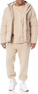 Veste matelassée d'hiver en coton trois en un pour homme Veste d'extérieur imperméable et coupe-vent avec fermeture à glissière Vestes pour homme - Product Image 5