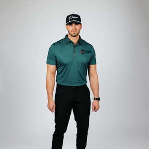 Camiseta blanca de secado rápido personalizada de alta calidad, camisetas de Golf a la moda para hombres, camisetas de Golf estampadas para hombres - Product Image 1