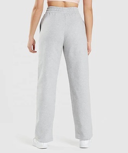 Moda mujer casual jogging pantalón personalizado Logotipo de impresión pantalones de chándal - Product Image 2