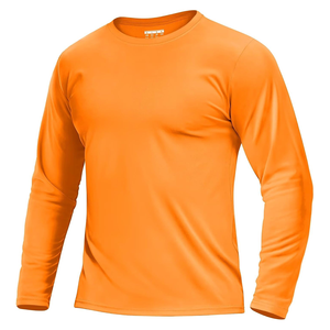 T-shirt de sport respirant à séchage rapide anti-UV en polyester et élasthanne pour homme Logo personnalisé Tenzo Intl Confort flexible Rash Guard - Product Image 5