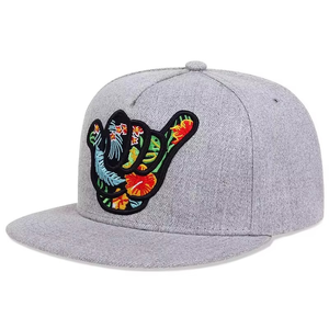 Gorra de camionero de alta calidad personalizada Unisex dedos coloridos bordado Hip-hop sombreros al aire libre gorras de béisbol casuales ajustables - Product Image 2