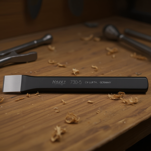 Cincel plano Hazet con mango ovalado aplanado para cinceles y punzones - Product Image 3