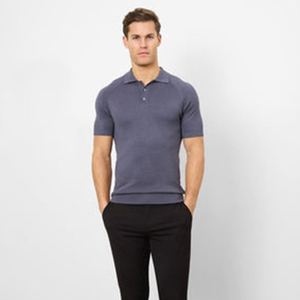 เสื้อยืดแขนสั้นพรีเมียมสำหรับผู้ชาย ผ้าฝ้ายออร์แกนิค ทรงเข้ารูป ทรงหลวม ทรงสลิมฟิต สำหรับฤดูร้อน คุณภาพสูง ขายส่ง - Product Image 1