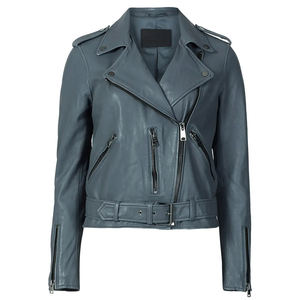 Veste matelassée en cuir véritable surdimensionnée de couleur unie 2025, vêtements pour femmes, doublure en coton, hiver - Product Image 6