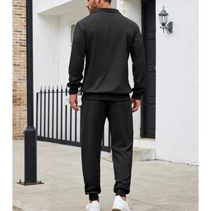 Custom Polyester <b>Men</b> <b>Sweat</b> Suits High Quality Set Comfortable Breathable and <b>Sweat</b> <b>Pants</b> Man Tracksuits - Product Image 2