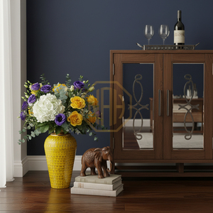 Vase à fleurs en métal nordique, émail antique, doré à chaud, élégant, décoration d'intérieur, vente en gros directe d'usine - Product Image 5