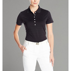 T-shirt grande taille pour femme Polo de golf de haute qualité pour femmes T-shirt personnalisé en coton respirant avec motif solide - Product Image 4