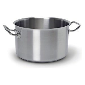 Stainless Steel Saucepan 28cm 9200 Series Satin Chrome Induction Compatible Dishwasher Safe - Product Image 1