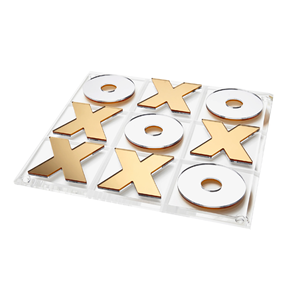 Juego de acrílico X y O, juego de acrílico de lujo Lucite Tic Tac toe, manualidades personalizadas, superventas - Product Image 4