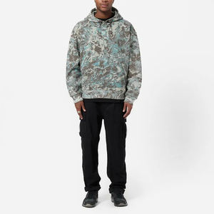 Sudaderas con capucha unisex de camuflaje con logotipo bordado personalizado para hombre de calidad superior, sudaderas con capucha transpirables de gran tamaño para hombre fabricadas por Dikson Sports - Product Image 5