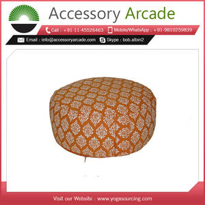 Cojín de Meditación Redondo con Logotipo Personalizado, Zafu Lavable, Cojines de Yoga, Material de Esponja Sin Pliegues - Product Image 6