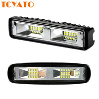 Ampoules LED TCYATO pour voitures, éclairage de travail LED 12V-24V universel pour voitures, éclairage de modification tout-terrain LED pour Lada et Dune Buggies