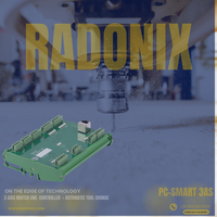 Carte de commande CNC Ethernet 3 axes RADONIX PC-Smart 3AS avec 8 entrées/sorties EEPROM 24V pour le travail du bois |   XYZ Motion Turquie