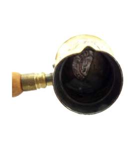 Cafetière turque simple en cuivre et bois avec poignée, vaisselle, tasse à café, décoration de table pour la maison, la cuisine, le restaurant, l'hôtel, les fêtes - Product Image 2