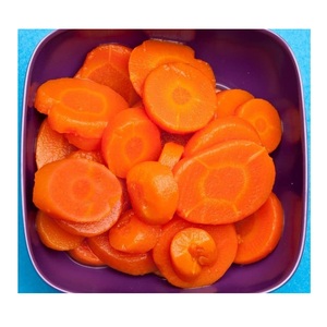 Carottes en conserve - Tranches de carottes prêtes à consommer - Exportateur de légumes en conserve en gros - Product Image 1