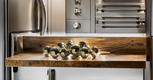 Vintage Antique <b>Brass</b> Cabinet <b>Drawer</b> Knobs Set 12-Piece Kitchen Door <b>Pull</b> Handles Adjustable Cupboard Wardrobe Cupboard <b>Pull</b> - Product Image 4