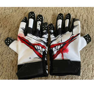 Hot Selling Factory Price American <b>Football</b> Gloves Youth Custom Receiver <b>Football</b> Gloves With Rubber Strap - Product Image 6