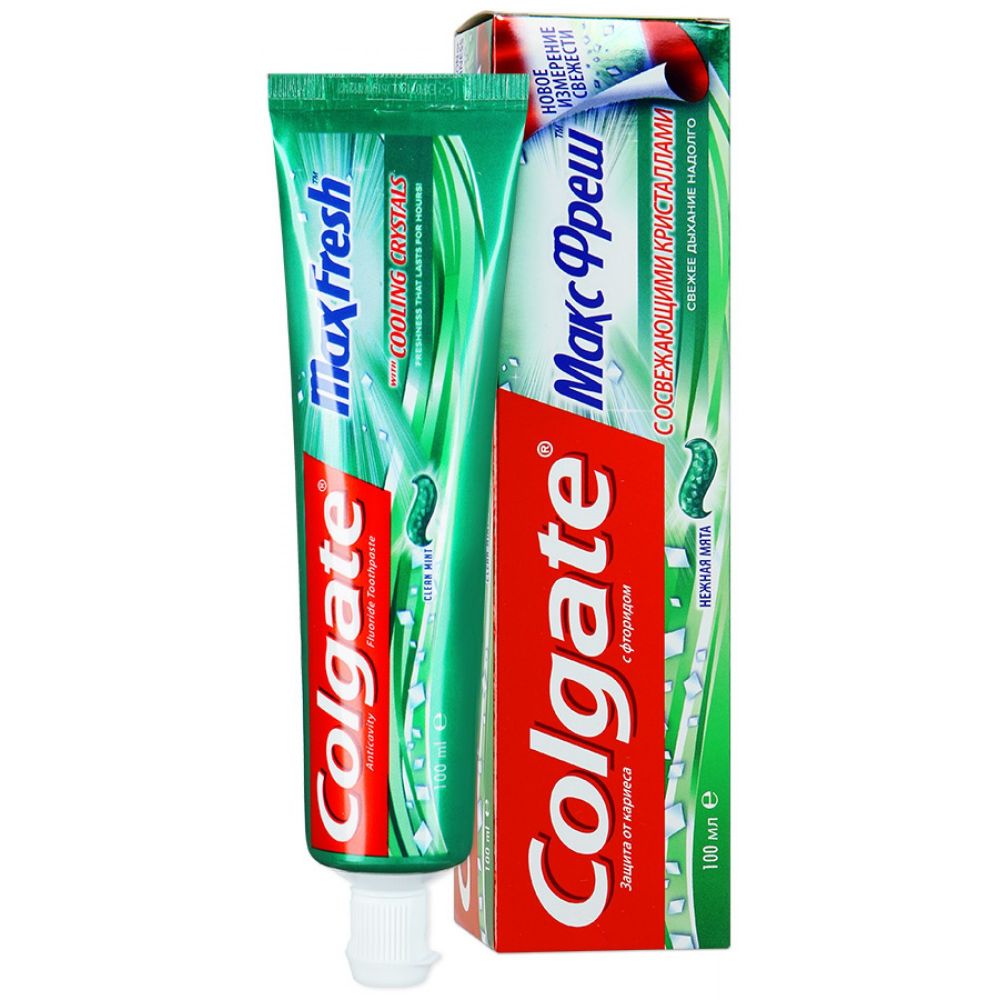 Colgate Optic White Advanced Toothpaste, Vibrant Clean Whitening Toothpaste
