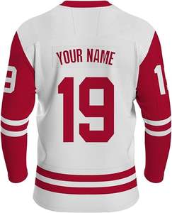 Le plus populaire concevez votre propre logo uniforme de hockey sur glace grande taille pour adulte - Product Image 4