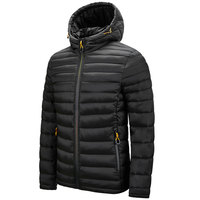 Blouson Bomber d'Hiver Personnalisé pour Homme avec Logo, en Coton Embossé, Coupe Slim, Respirant, Chaud, Multicolore, en Toile