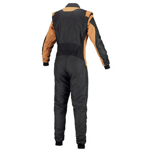 Traje Deportivo Transpirable de Secado Rápido, Resistente al Viento, para Karting, Impermeable, Color Negro y Naranja, Unisex - Product Image 5