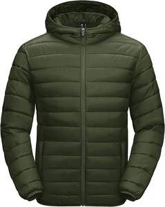 Warm Thick Bubble <b>Jacket</b> For Men Custom Puffer Coat Winter <b>Quilted</b> Durable Lightweight Outdoor Fashion Wear Quality Design - Product Image 5