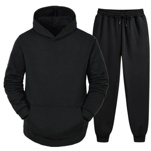 Conjunto de chándal de último diseño para hombre, conjunto de chándal ajustado con cremallera, chándal de dos piezas para hombre, ajuste ajustado Unisex - Product Image 2