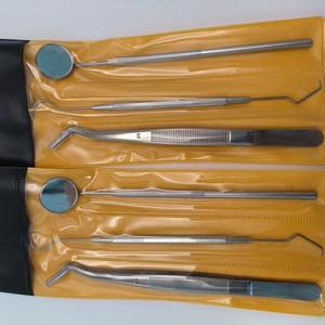 Dental Tools <b>Mirror</b> Dental Tweezers Factory Direct Oral Hygiene Kit leather craft kit 3 PCS Dental Surgical instrument <b>Set</b> - Product Image 1