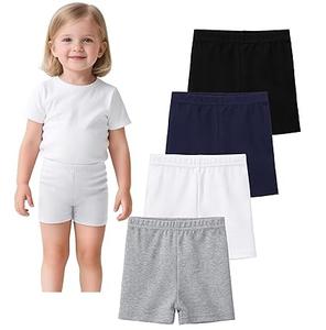 Vêtements pour enfants Filles Sweat Short Taille Élastique Enfant Confortable Respirant Été Sweat Short Pour Filles Avec Logo Personnalisé - Product Image 4