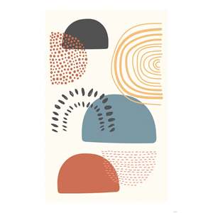 Abstract Shapes <b>Poster</b> Paper Wall Decor - Product Image 1