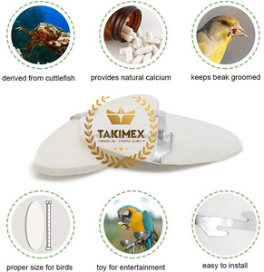 Polvo de hueso de sepia de alta calidad para pájaros, fuente de calcio Premium, juguetes masticables para mascotas económicos hechos en Vietnam - Product Image 2