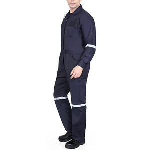Combinaison FR pour hommes Combinaison de protection résistante au feu et aux produits chimiques Combinaison industrielle résistante au feu Équipement de sécurité robuste - Product Image 4