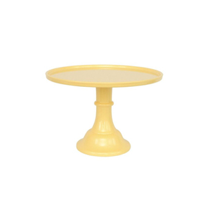 Plato para servir pasteles de diseño maravilloso, Decoración de mesa amarilla, exhibición de pasteles, platos de pastel de Metal de alta calidad al precio más bajo - Product Image 1