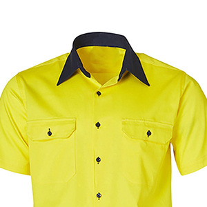 Wholesale Quick Dry Hi Vis Safety <b>Polo</b> T-Shirt Long Sleeve Reflective Work Construction Vest Customizable OEM Workwear - Product Image 5